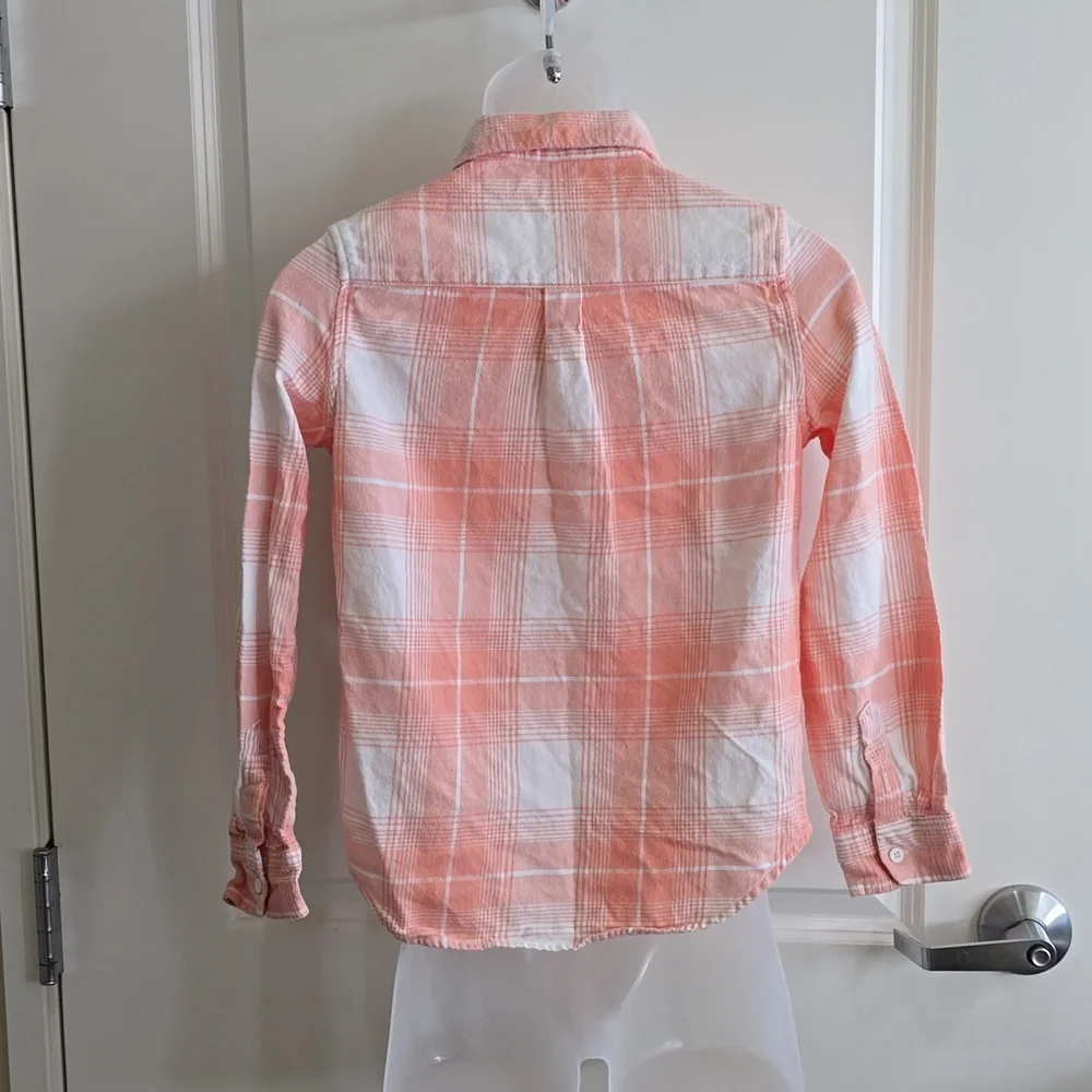 Outdoor Kids Plaid Button Down Long Sleeve From Bass‎ Pro Shops Size XL
